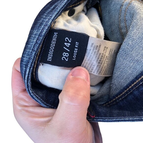 Rare Gianni Lupo Patchwork Jeans Size 28 - Picture 6 of 10